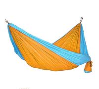 KFGISD, Amaca portatile Amaca doppia e singola Amaca portatile Amache da paracadute in nylon leggero ，Amaca