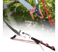 KFGISD, Asta telescopica con cordino di trazione, asta telescopica for potatura e rifinitura di rami e foglie,Sega da potatura ad alto raggio(20ft/6m,24ft/7.2m)