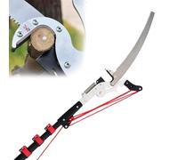KFGISD, Asta telescopica for potatore, cesoie da potatura, sega da giardino for potare e rifinire rami e foglie senza bisogno di scala.,Sega da potatura ad alto raggio(24ft)
