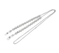 KFGISD, Catena for occhiali da sole, porta occhiali da sole a forma di cuore, catena for occhiali da donna ，Catenelle per occhiali