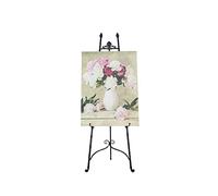 KFGISD, Cavalletto espositivo 120/150 cm di altezza, cavalletto portatile e regolabile con treppiede, for dipinti su tela, insegne, poster, cartelli for eventi, cavalletti in metallo facili da piegare