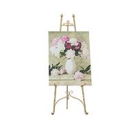 KFGISD, Cavalletto espositivo 120/150 cm di altezza, cavalletto portatile e regolabile con treppiede, for dipinti su tela, insegne, poster, cartelli for eventi, cavalletti in metallo facili da piegare
