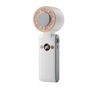 KFGISD, Con display a LED e raffreddamento a semiconduttore for ufficio domestico all'aperto,Ventilatore da collo
