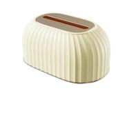 KFGISD, Distributore di fazzoletti di Carta da Parati Verticale a Colori Puri for casa, Bagno, Hotel, Ufficio, Stanza, Porta fazzoletti da Tavolo,Portarotolo(Beige)