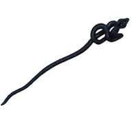 KFGISD, Forcina for capelli, stile cinese retrò, strumento for acconciature in lega, con una sola parola,Forcina(Black)