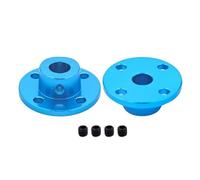 KFGISD, Giunto flangiato, giunto flangiato rigido, giunto di guida motore albero motore diametro interno H13D16, connettore motore 2 pezzi for parti fai da te,Giunto flangiato(6mm)