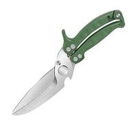 KFGISD, Lama professionale in acciaio inossidabile ultra affilata multiuso,Forbici(Green)