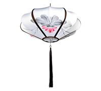 KFGISD, Lanterna Cinese Portatile, Illuminazione Decorativa in Tessuto, squisite Lanterne Rosse for Il Capodanno Cinese ，Lanterne(White,80#)