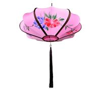 KFGISD, Lanterna Cinese Portatile, Illuminazione Decorativa in Tessuto, squisite Lanterne Rosse for Il Capodanno Cinese ，Lanterne(Pink,60#)