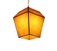 KFGISD, Lanterne Cinesi appese Colorate, Forma di Lanterna Kong Ming, Lanterna in Tessuto Rosso, Decorazioni appese Creative per ，Lanterne(Orange,17in)