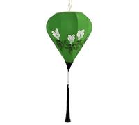 KFGISD, Lanterne Cinesi Rosse, Grandi Lanterne squisite, Decorazioni Creative a Forma di Goccia d'Acqua for Il Capodanno Cinese, Festa di Primavera ，Lanterne(Green,60#)