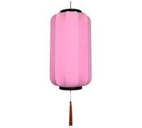 KFGISD, Lanterne Rosse Decorative con Nappe, Paralume Creativo for Lampada a Sospensione for Il Capodanno Cinese, Lanterna Rossa Portafortuna for Porta di Negozio, Ristorante ，Lanterne(Pink,12in)