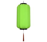 KFGISD, Lanterne Rosse Decorative con Nappe, Paralume Creativo for Lampada a Sospensione for Il Capodanno Cinese, Lanterna Rossa Portafortuna for Porta di Negozio, Ristorante ，Lanterne(Green,14in)