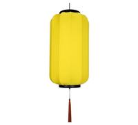 KFGISD, Lanterne Rosse Decorative con Nappe, Paralume Creativo for Lampada a Sospensione for Il Capodanno Cinese, Lanterna Rossa Portafortuna for Porta di Negozio, Ristorante ，Lanterne(Yellow,14in)