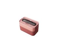 KFGISD, Lunch box isolato in acciaio inossidabile da 1000 ml, doppio strato e tre scomparti, multifunzionale, lunch box,Contenitori per il pranzo