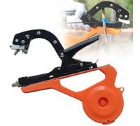 KFGISD, Macchina rilegatrice manuale con 20 rotoli di nastro adesivo e 1 scatola di punti metallici, allarga la bocca del morsetto,Legatrice per piante