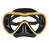 KFGISD, Maschere subacquee Immersioni Nuoto a basso volume Lenti ad alta definizione Attrezzatura subacquea Silicone Integrato Nuoto ，Maschera da immersione(A)