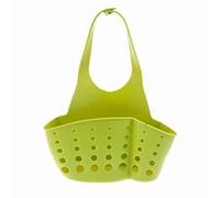 KFGISD, Mensola for lavello, porta sapone e spugna, clip, scolapiatti,Cestello filtrante per lavello(Green)