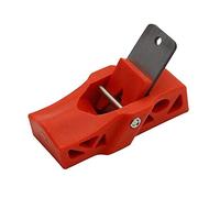KFGISD, Mini pialla a mano for lavorazione del legno, pialla piatta, pialla a mano for falegname, attrezzo fai da te for la lavorazione del legno, rosso,Pialla a mano(Red)