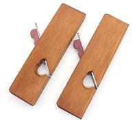 KFGISD, Mini pialla a mano in palissandro con bordo inferiore, fai da te, con manico for falegname, utensile manuale for la lavorazione del legno, pialla in legno unilaterale/singola,Pialla a mano