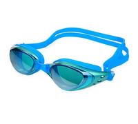 KFGISD, Occhiali da nuoto for uomo e donna, antiappannamento, con prescrizione UV, impermeabili, regolabili in silicone, for piscina, adulti, occhiali da sub,Occhialini da nuoto(Blue)