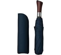 KFGISD, Ombrello Pieghevole Compatto da Viaggio, Mini Ombrello, Grande Ombrello Antivento for Uomo, Ombrello Completamente Automatico a 14 Stecche ，Ombrelli(Navy)