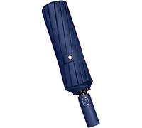KFGISD, Ombrello Pieghevole Compatto da Viaggio, Mini Ombrello, Ombrello Grande a 16 Stecche, Parasole Completamente Automatico e Resistente. ，Ombrelli(Navy)