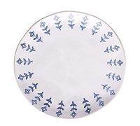 KFGISD, Piatti da portata divisi, piatto di controllo della dieta, piatti da portata, set di 2 piatti in gres, piatti da portata giapponesi retrò, adatti al forno a microonde,Piatti(10inch)