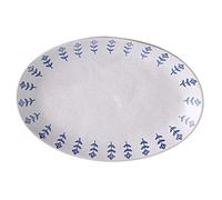 KFGISD, Piatti da portata divisi, piatto di controllo della dieta, piatti da portata, set di 2 piatti in gres, piatti da portata giapponesi retrò, adatti al forno a microonde,Piatti(12inch B)
