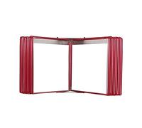 KFGISD, Portadocumenti da parete, organizer da parete for documenti, A4, portadocumenti da parete,Cartelle(Red)