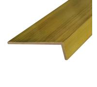 KFGISD, Protezione for bordi scale, striscia di soglia for vinile/legno/piastrelle,Listello di transizione per pavimenti in ottone(50mm x 14mm (2 x 0.55in))