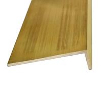 KFGISD, Protezione for bordi scale, striscia di soglia for vinile/legno/piastrelle,Listello di transizione per pavimenti in ottone(60mm x 14mm (2.4 x 0.55in))