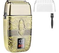 KFGISD, Rasoio elettrico a lamina ricaricabile da 8800 giri/min, for barba e capelli, professionale, senza fili, in metallo, for uomo, tagliacapelli,Rasoi elettrici