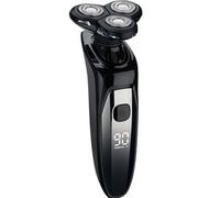 KFGISD, Rasoio elettrico impermeabile con display LCD for uomo, rasoio elettrico for barba bagnata e asciutta, macchina for la rasatura del viso ricaricabile,Rasoio