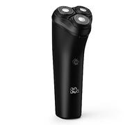 KFGISD, Rasoio elettrico ricaricabile IPX7 impermeabile for uomo, rasoio elettrico rotante con schermo LED intelligente,Rasoio