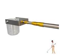 KFGISD , Retino for Pulizia Piscina, campionatore d'Acqua telescopico, Pendolo in Acciaio Inox, becher, mestolo da 1000 ml ，Asta telescopica per campionamento(2.0m)
