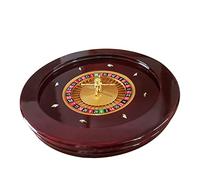 KFGISD, Ruota della Roulette Lucida di Lusso da 20" di qualità Casinò,Roulette