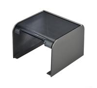 KFGISD, Scatola di protezione for prese elettriche anti-spruzzi da 91,5 * 66,5 * 97,5 mm for bagni, balconi e soggiorni ，Copripresa impermeabile(Black)