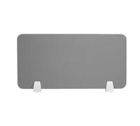 KFGISD, Schermi protettivi anti-starnuto, divisori for scrivania, riducono il rumore e le distrazioni visive for scuola e ufficio.,Divisori per scrivanie(Dark Grey,90 * 30cm with flat bottom clip)