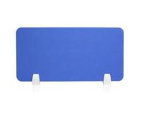 KFGISD, Schermi protettivi anti-starnuto, divisori for scrivania, riducono il rumore e le distrazioni visive for scuola e ufficio.,Divisori per scrivanie(Royal Blue,80 * 30cm with flat bottom clip)
