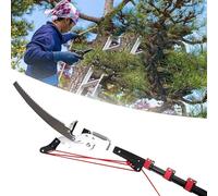 KFGISD, Sega telescopica for potatura alberi, asta telescopica estensibile for potatura e rifinitura di rami e foglie,Sega da potatura ad alto raggio(24ft)