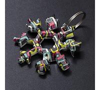 KFGISD, Snowflake Multitool, cacciavite chiave, Snowflake Multitool 18 in 1 Snowflake Multi-tool chiave,Chiave a stella(Musical Note Chart)