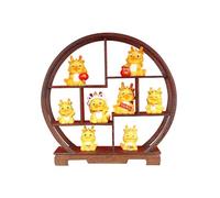 KFGISD, Statuette di Drago for l'arredamento di casa e Ufficio, Statuette in Resina Feng Shui, Che Portano Fortuna e Salute,Statue Feng Shui