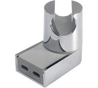 KFGISD， Supporto universale for soffione doccia regolabile, supporto portatile da parete for doccia da bagno, staffa regolabile, gancio scorrevole cromato lucido ABS ，Supporto per doccia