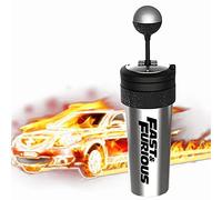 KFGJ Fast And Furious 9 Bicchieri da Acqua, Bicchieri Stile Shifter con Cannuccia e Coperchio, capacità 700ml Porta Questo Bicchiere a teatro e senti la velocità e la Passione