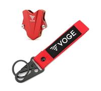 KFHBNI Portachiavi Moto Per VOGE 650DS 500DS VOGE 500R 525R 250RR 300RR 300AC 500AC Portachiavi E Portachiavi CNC Per Moto Accessori(Red 1 set)