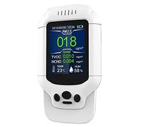 KFHDSAS Rilevatore di CO2 Carbonio, Monitor in Tempo Reale, PM2.5 1.0 10 CO2 HCHO TOVC, Rilevatore di Temperatura E umidità, for L'Ufficio Domestico