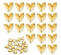 KFHENSOMR 22 magneti da frigorifero dorati per frigorifero carino amore cuore decorativo set magnetico per casa cucina ufficio lavagna decorazione forte potere di tenuta