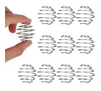 KFHENSOMR Sfere shaker in acciaio inox, 10 pezzi, frusta a sfera, per miscelare proteine, miscelatori, miscelatori, miscelatori, miscelatori (diametro 3,2 cm)