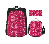 Kfjghhl Astuccio per matite con cuore e scritta in inglese "Love" per San Valentino, per ragazzi e ragazze, per scuola, università, laptop, studenti, estate